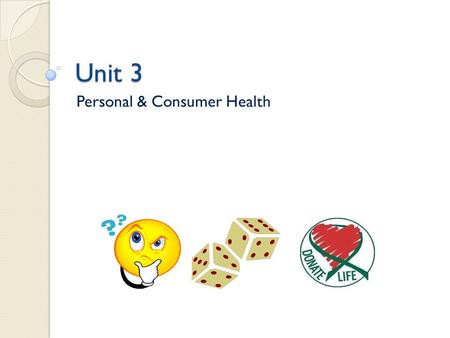 Personal & Consumer Health