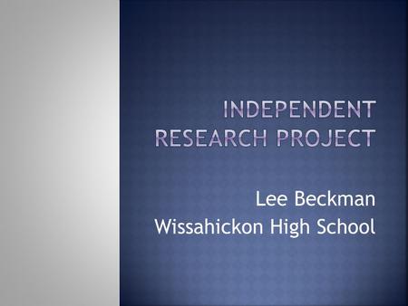 Lee Beckman Wissahickon High School. The Effect of the Gender of Elementary School Students on Hand Washing Frequency and Quality.