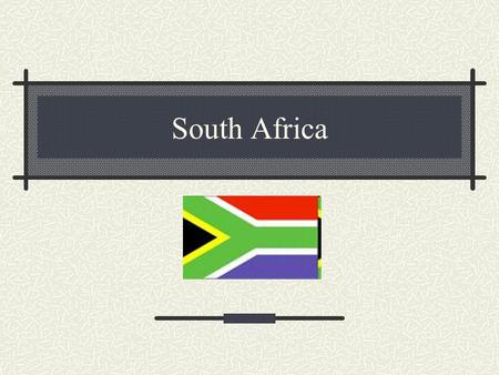 South Africa. British colony. 1910 – South Africa granted self-rule 1994 Minority of whites governed the nation 16% white 70% black (the rest are a mix.