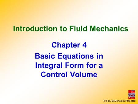 Introduction to Fluid Mechanics