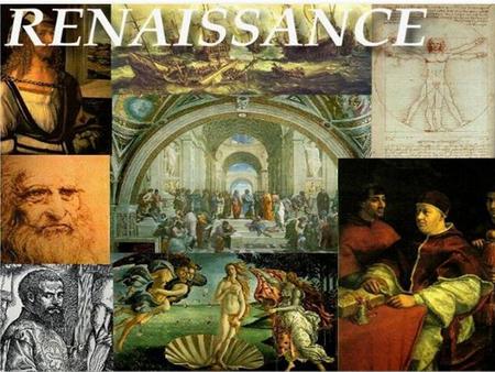 The Italian Renaissance