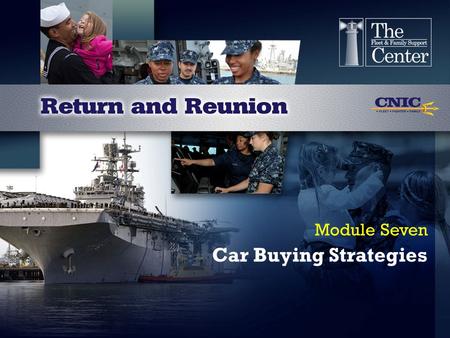 Car Buying Strategies Module Seven. The Three Deals The Purchase The Financing The Trade-in.