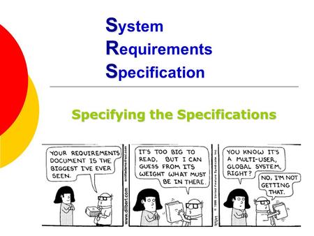 System Requirements Specification