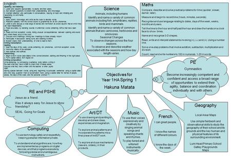 Geography Local Area/ Maps Use simple fieldwork and observational skills to study the geography of their school and its grounds and the key human and physical.