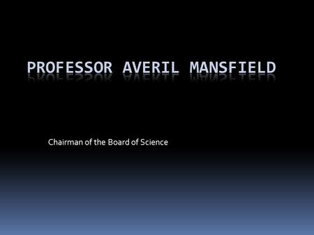 Chairman of the Board of Science. I issue a call to action by all who are concerned by the current plight of children and the threats to their services.