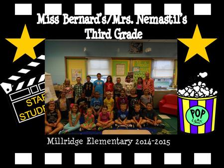 Millridge Elementary 2014-2015. Caitlin Bernard My voic is 440-995- 7267.