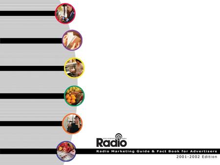 Radio Marketing Guide & Fact Book for Advertisers 2001-2002 Copyright 2000, Radio Advertising Bureau Headquarters and National Marketing Department 261.