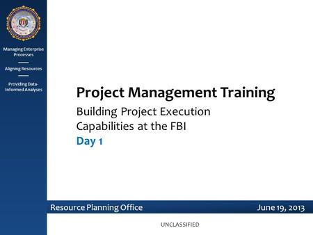 Project Management Training