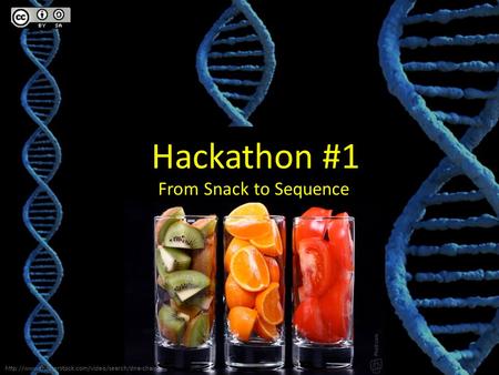 Hackathon #1 From Snack to Sequence