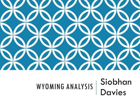 WYOMING ANALYSIS Siobhan Davies. SOURCES There are 2 main sources of ideas that come together in Wyoming;  The Wyoming Landscape  Short Stories by Gretel.