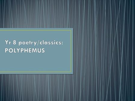 Odysseus has angered a range of Gods at and after the fall of Troy. He is travelling home with his companions By book X of the poem, they have had a range.