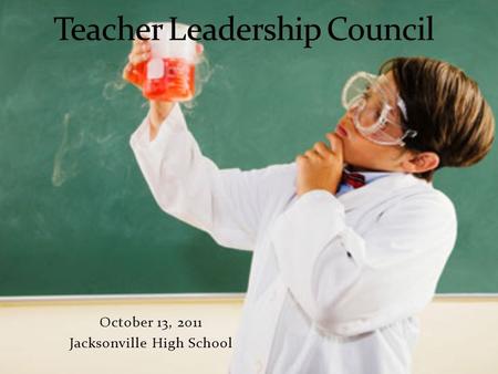 October 13, 2011 Jacksonville High School. For your time and expertise in the areas of curriculum and instruction For helping OCS take the next steps.