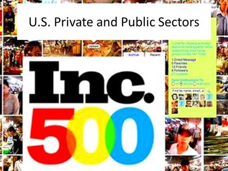 U.S. Private and Public Sectors