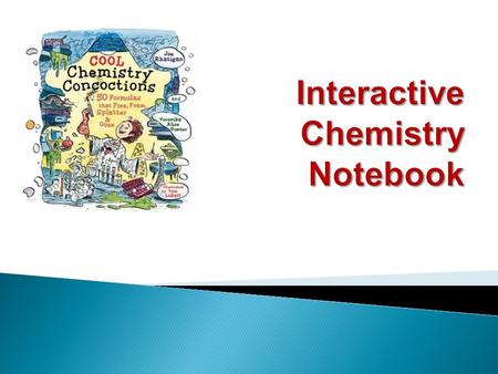 Chemistry Interactive Science Notebook Your name Your class.