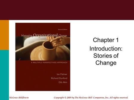 Introduction: Stories of Change