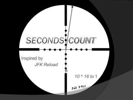 Inspired by JFK Reload & 10 ^ 16 to 1. The Pitch  High Concept  Target Market  Key Features  Presentation  Gameplay  Q & A.