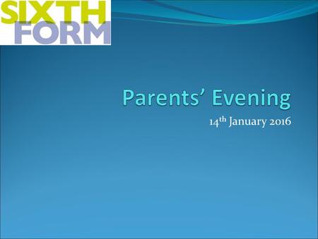 14 th January 2016. The Decision Those students currently studying 4 subjects need to decide whether to continue 4 subjects into Y13 or whether to drop.