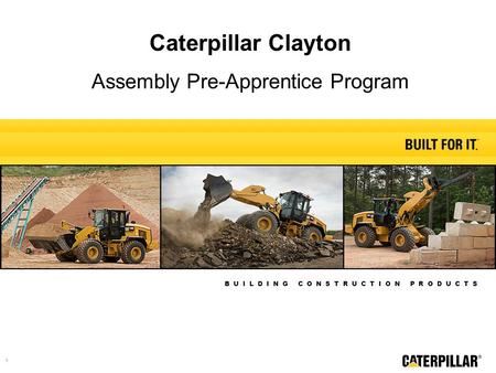 Assembly Pre-Apprentice Program