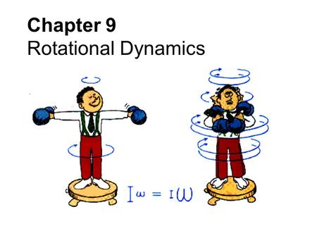 Chapter 9 Rotational Dynamics