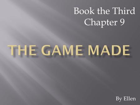 Book the Third Chapter 9 By Ellen. Characters Sydney Carton Barsad (Sheep of the prisons) Mr. Lorry Jerry Cruncher Little wood sawyer citizen Chemist.