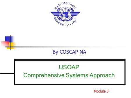 USOAP Comprehensive Systems Approach