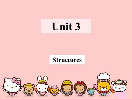 Unit 3 Structures. The Infinitive The to-infinitive can be used alone or as part of an infinitive phrase and the to-infinitive can serve as the subject,