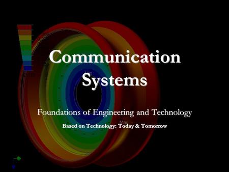 Communication Systems