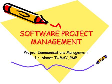 SOFTWARE PROJECT MANAGEMENT