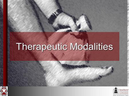 Therapeutic Modalities