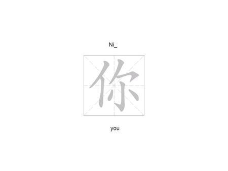 Ni_ you. Hao_ Good, well Qing_ Please Wen\ ask.