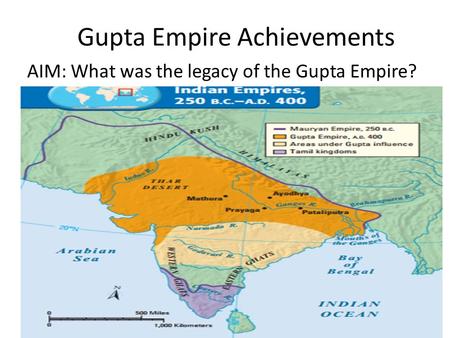 Gupta Empire Achievements