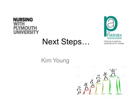 Next Steps… Kim Young. Continuing the Shared Journey…. Acknowledge we are a ‘national first’ Celebrate the student and PPG vision Evaluate the student.