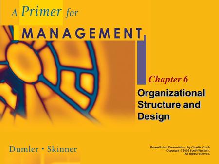 Organizational Structure and Design