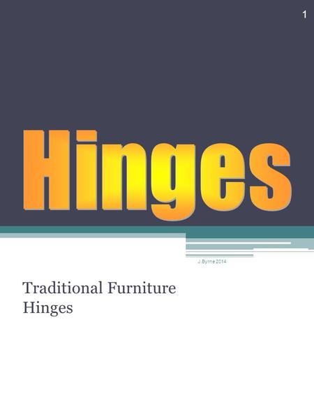 Traditional Furniture Hinges