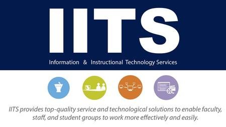 Using technology to teach? We provide assistance and classroom support.