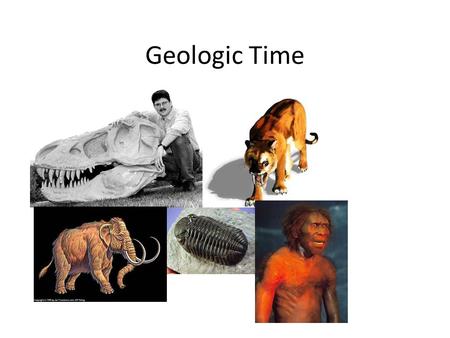 Geologic Time.