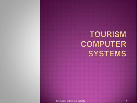 TOURISM Computer Systems