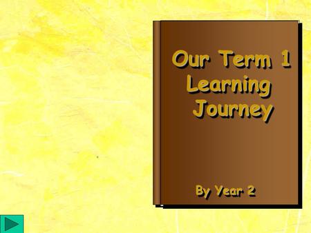 Our Term 1 LearningJourney LearningJourney By Year 2 By Year 2.