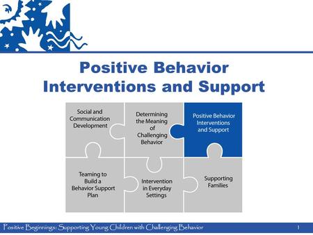 Positive Beginnings: Supporting Young Children with Challenging Behavior1 Positive Behavior Interventions and Support.