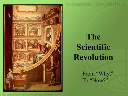 The Scientific Revolution