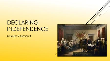 Declaring Independence