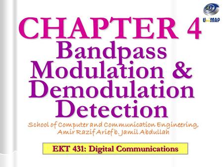 Bandpass Modulation & Demodulation Detection