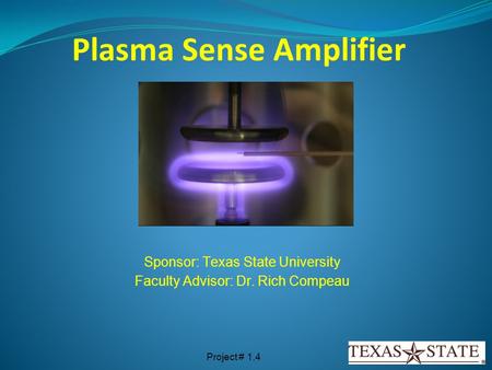 Plasma Sense Amplifier