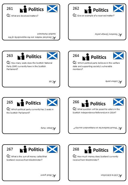 268 Q: How much money does Scotland currently receive from Westminster? A: £30 to £36 billion 267 Q: What is the sum of money called that Scotland receives.