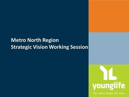 Metro North Region Strategic Vision Working Session.