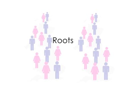 Roots. Demography Demography is the study of population characteristics Changing population trends in the UK is an important topic for Geographers to.