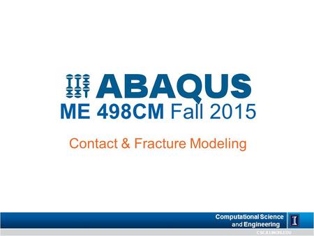 Contact & Fracture Modeling