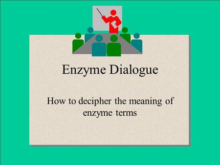 How to decipher the meaning of enzyme terms