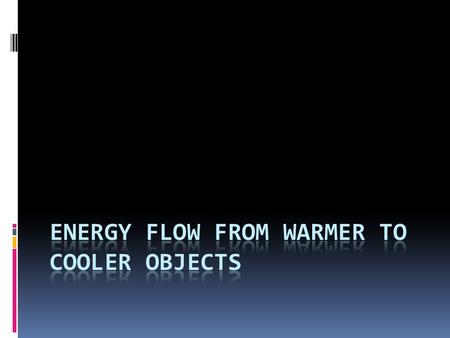 GPS  S8S8P2 Students will be familiar with the forms and transformations of energy.  d. Describe how heat can be transferred through matter by the collisions.