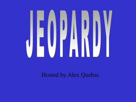 Hosted by Alex Quebec. 20 30 40 50 10 20 30 40 50 10 20 30 40 50 10 20 30 40 50 10 20 30 40 50 10 Psychoanalytic Perspective Humanistic Perspective Trait.